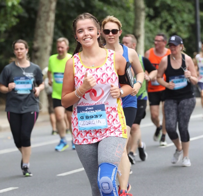Georgia's 12 Runs in 12 Months for Endometriosis UK