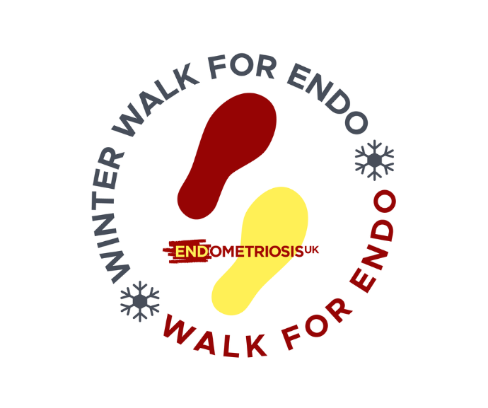 Winter Walk for Endo logo