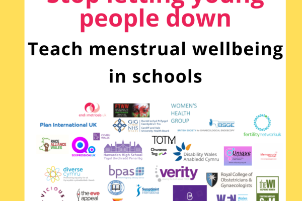wales, campaigning, menstualwellbeing
