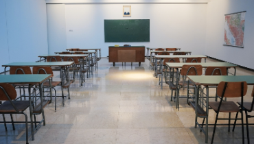 empty school classroom