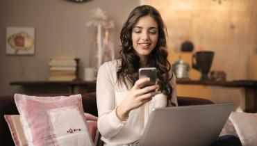 Woman on laptop